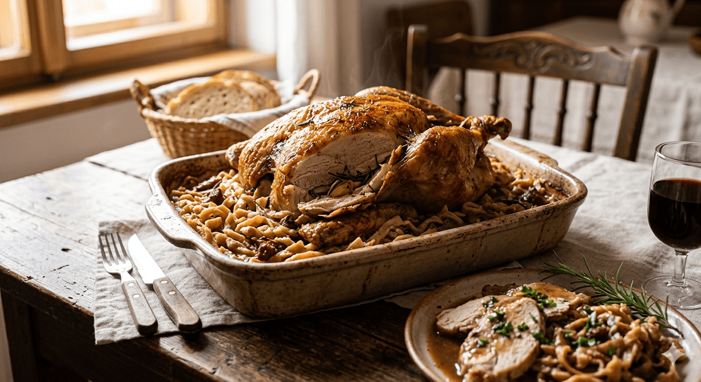 Ćuretina sa mlincima