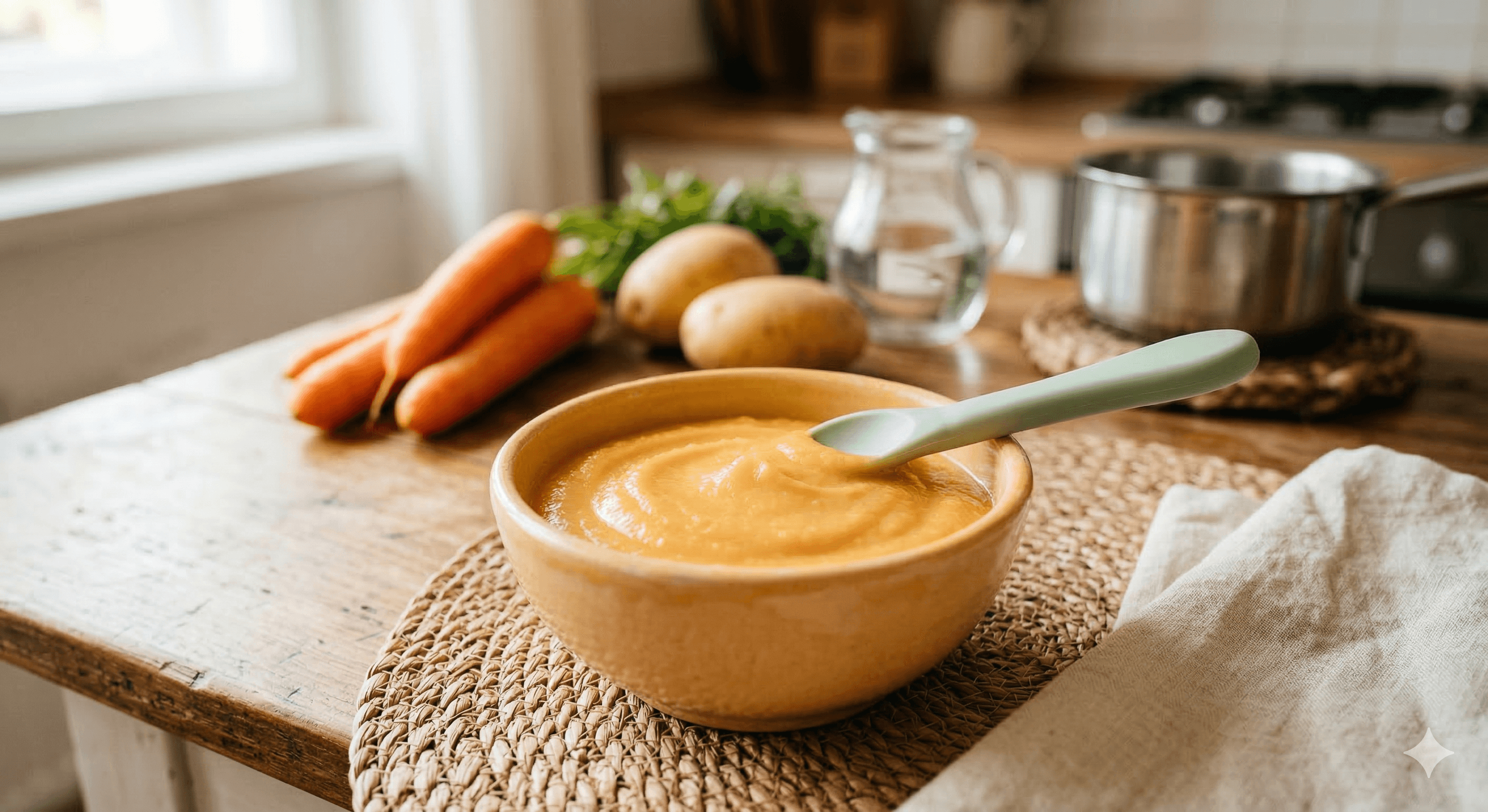 Kašica od mrkve i krompira za bebe