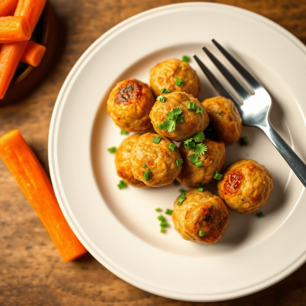 Mini polpete od piletine za djecu (1-2 godine)