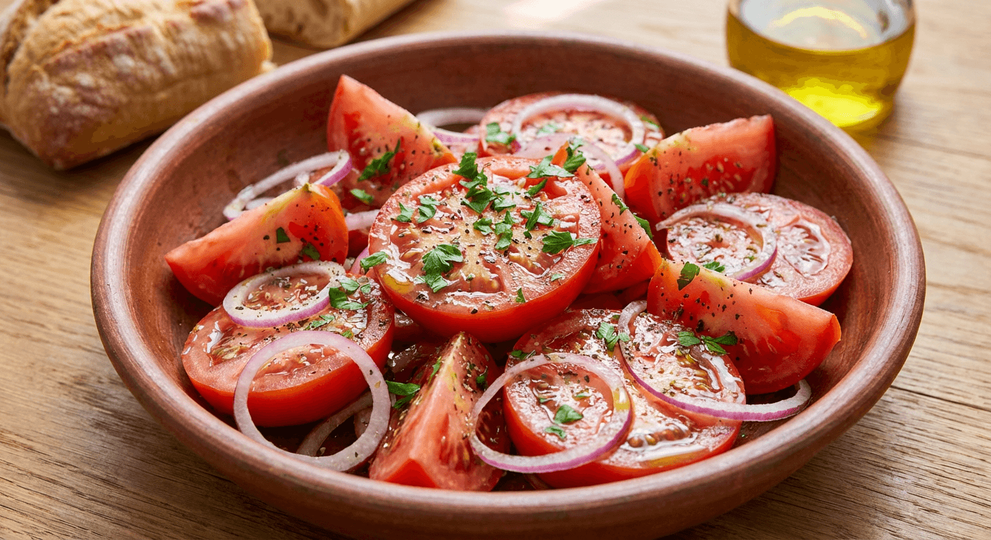 Salata od rajčice i luka