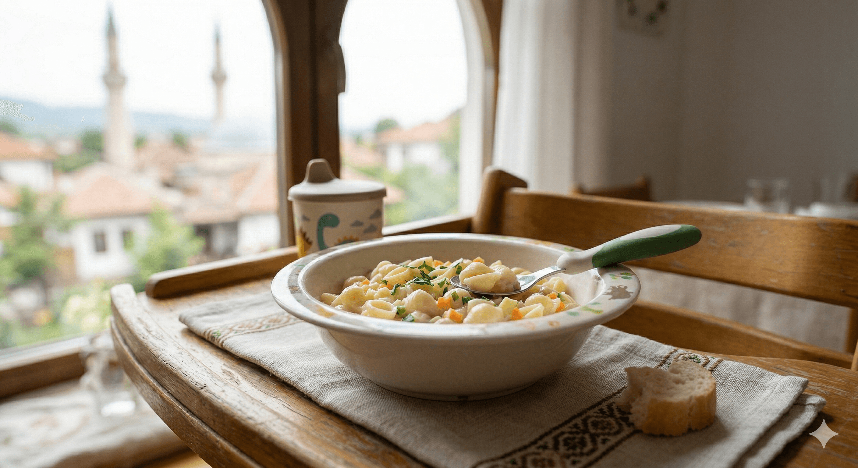 Kremasta tjestenina s povrćem za mališane