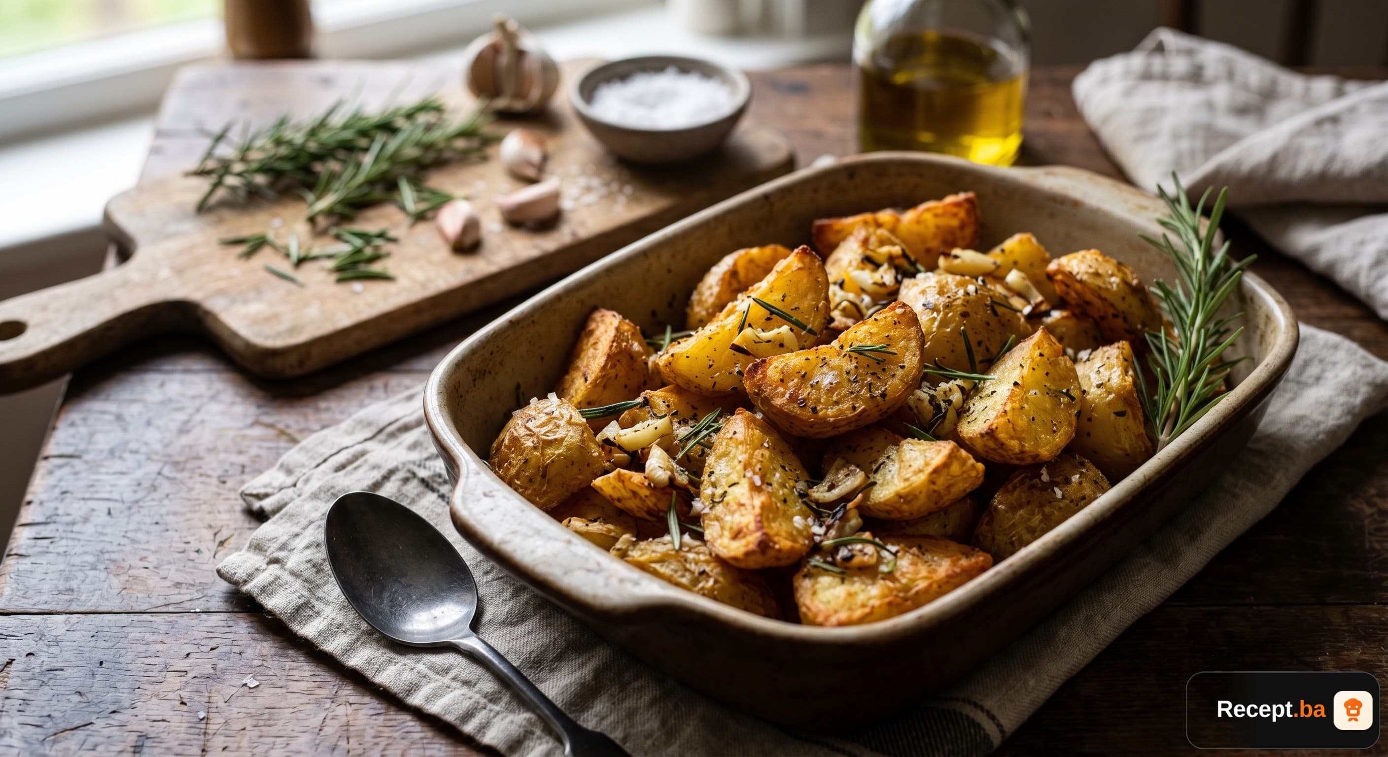 Pečeni krompir sa ruzmarinom