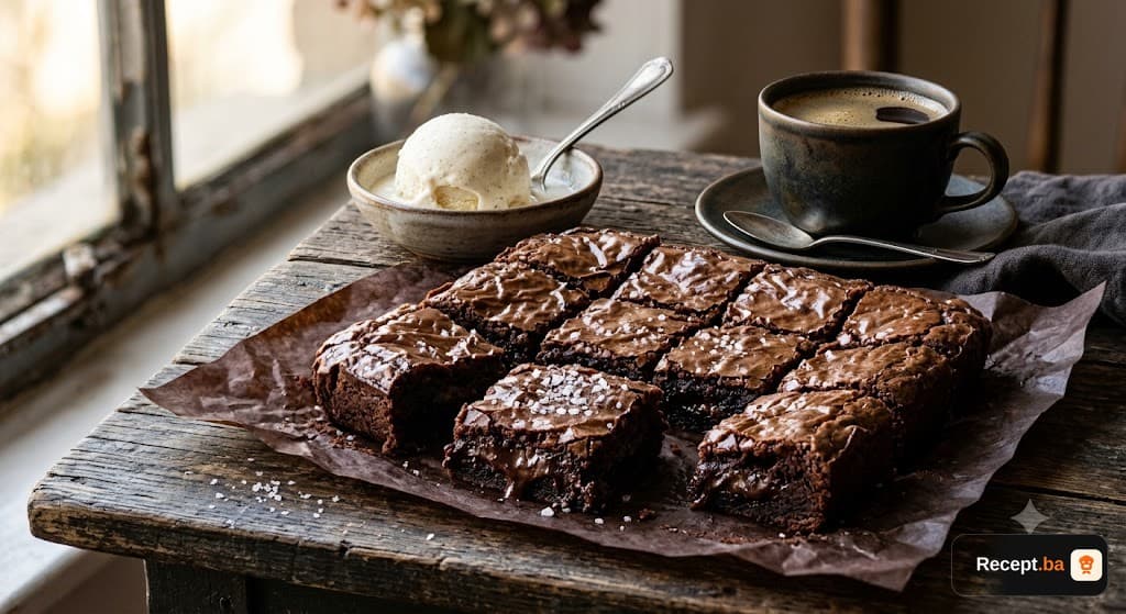 Pravi američki Brownie: Gust, sočan i pun čokolade