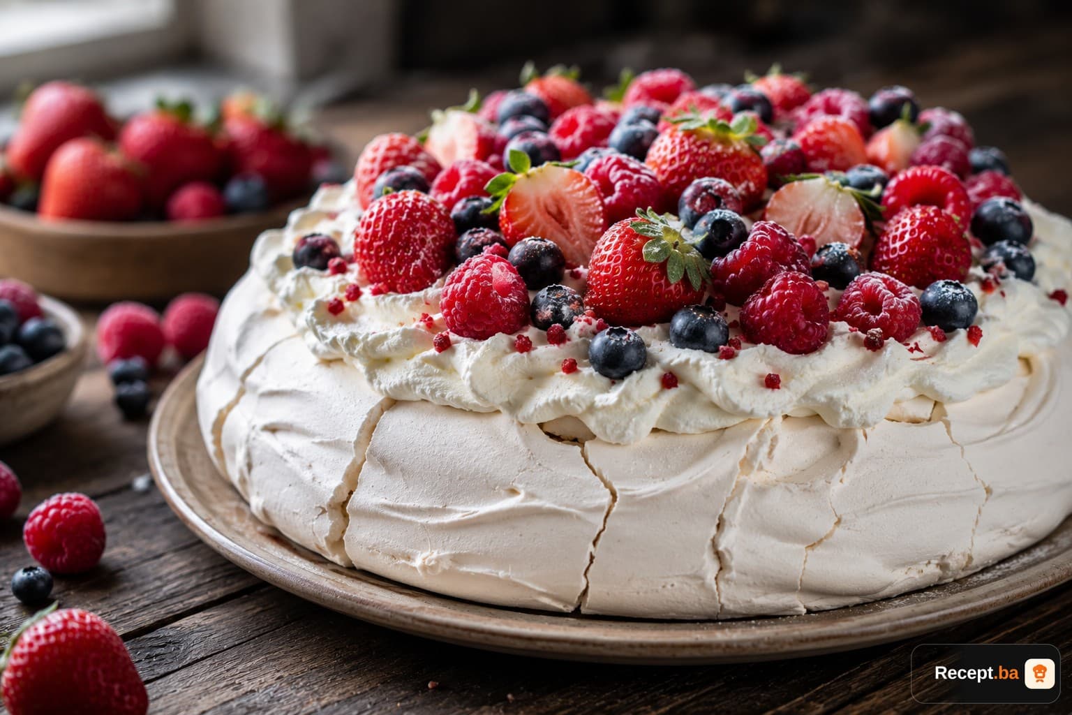 Pavlova torta: Elegantna, hrskava i prozračna