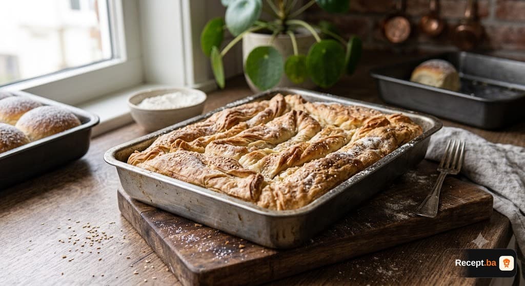 Domaća "gužvana" gibanica