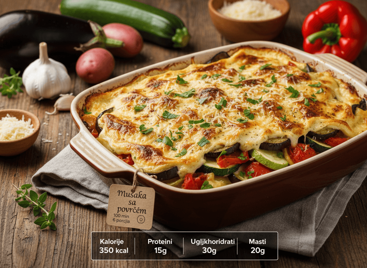 Musaka sa povrćem