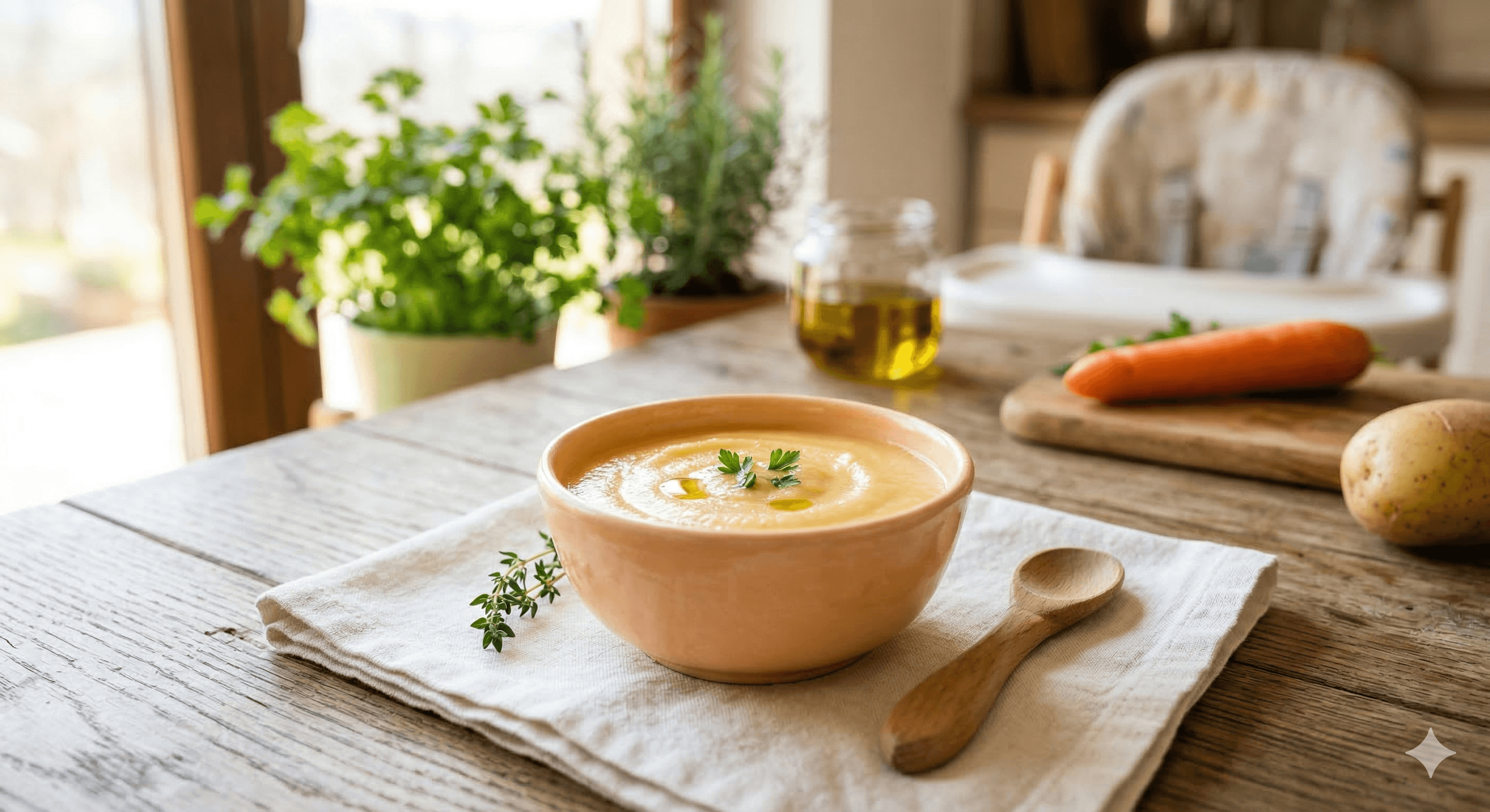 Kašica od mrkve i krompira za bebe (6-8 mjeseci)