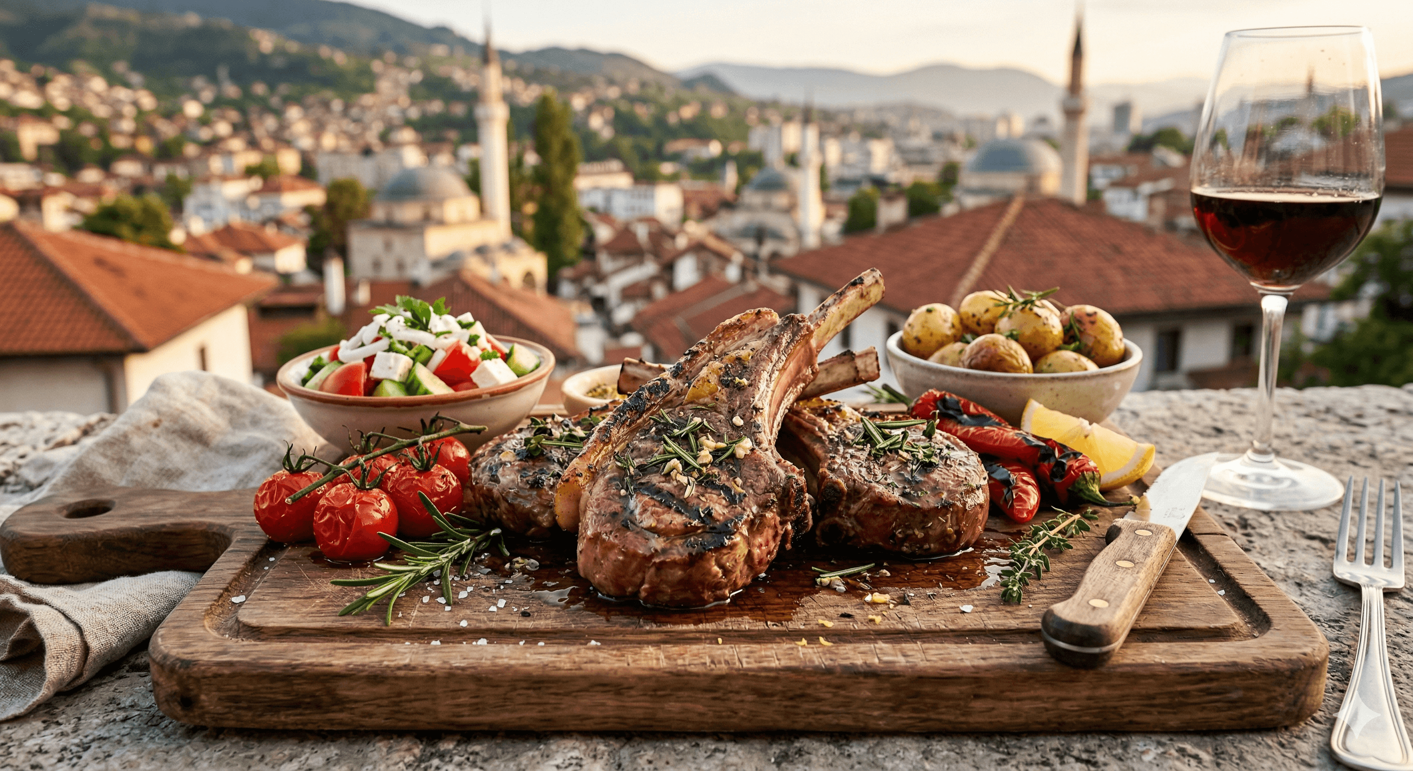 Jagnjeći kotleti na žaru