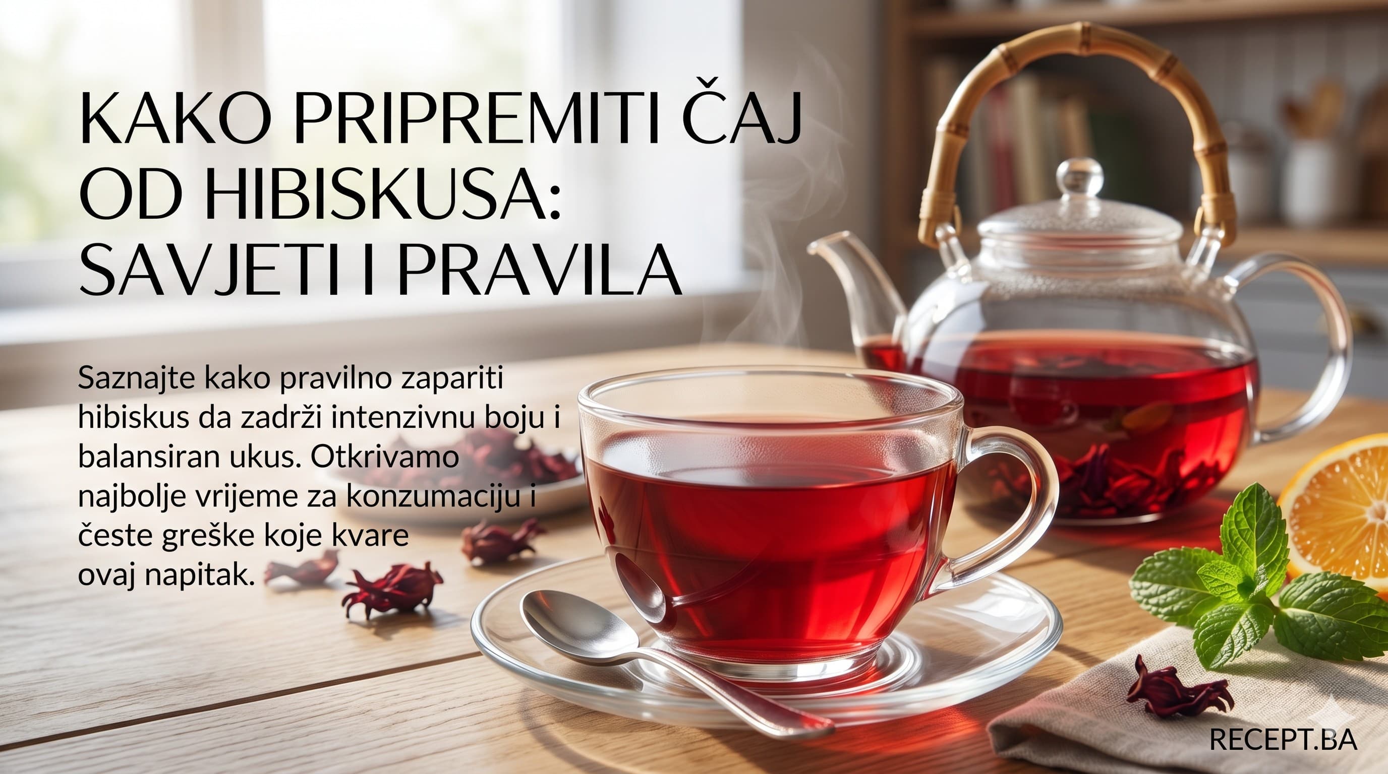 Kako pripremiti čaj od hibiskusa: Savjeti i pravila