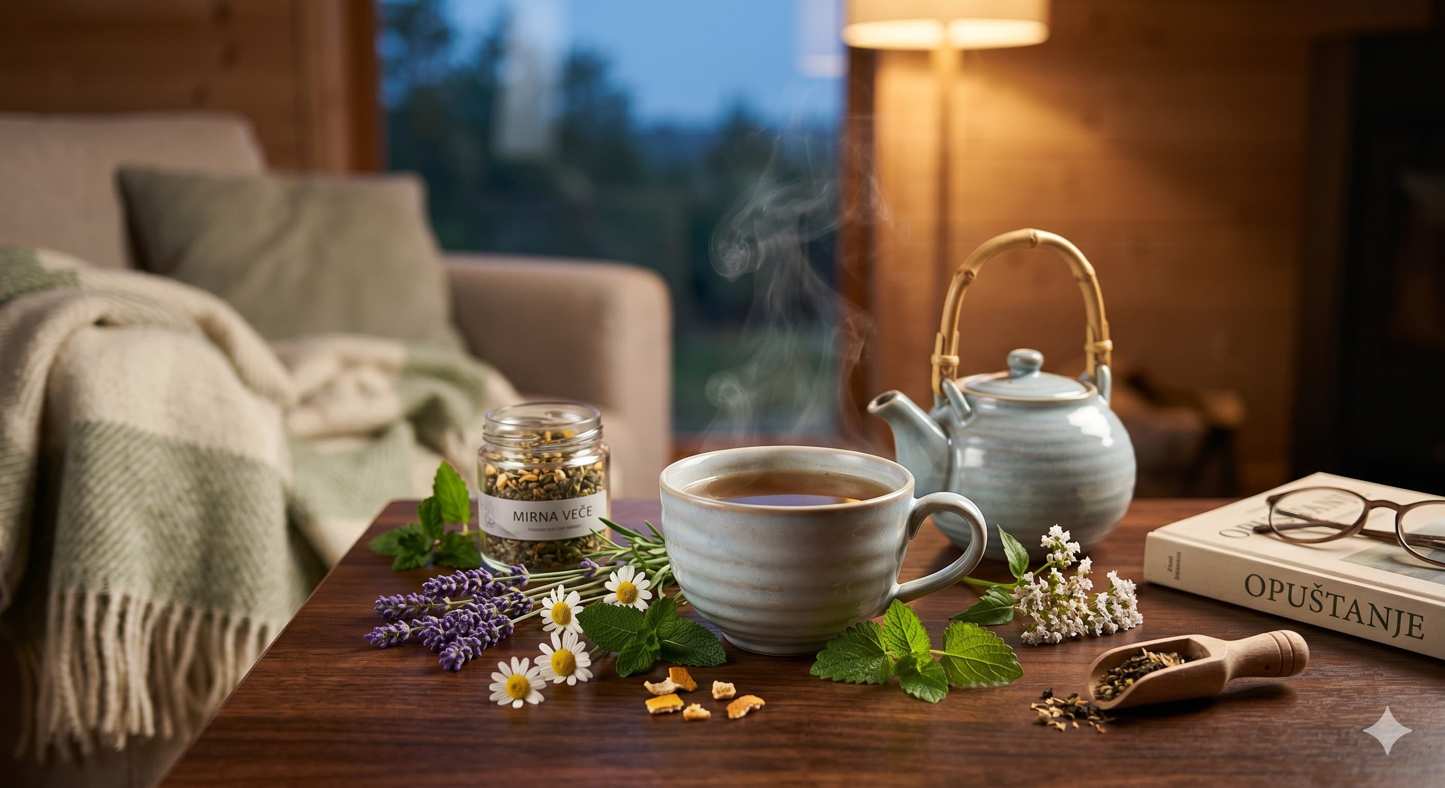 Najbolji biljni čajevi za mirniju večernju rutinu