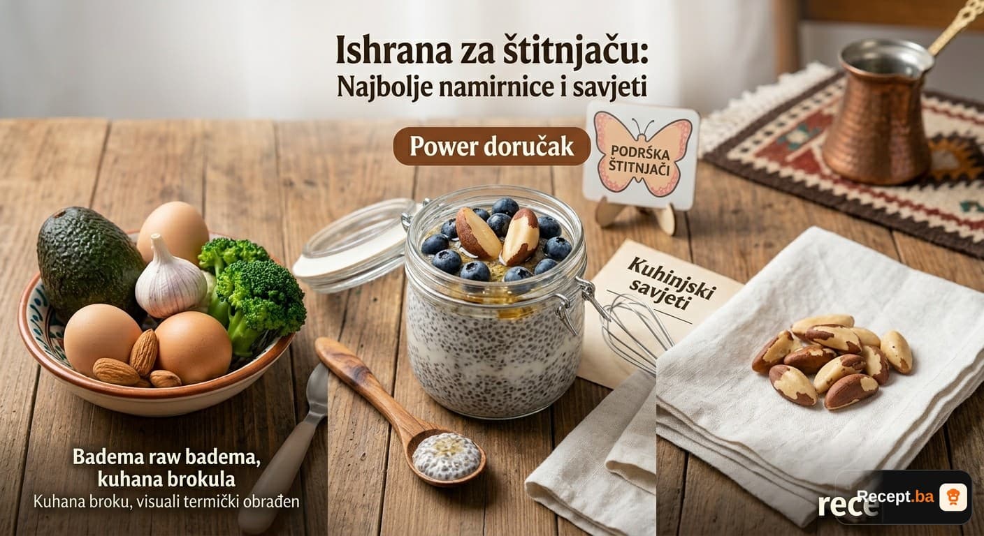 Ishrana za štitnjaču: 5 namirnica za hormonalnu ravnotežu
