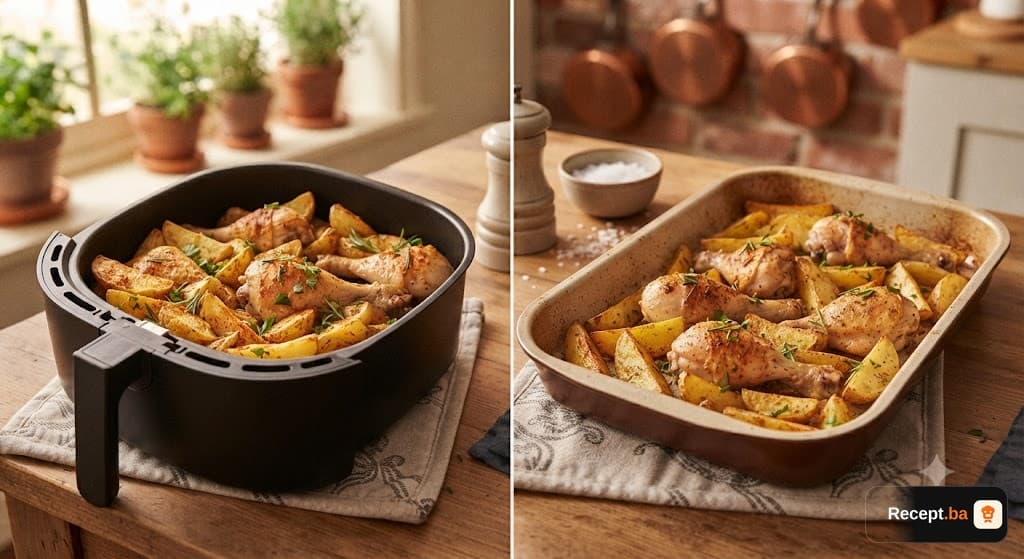 Air Fryer ili rerna: Šta je bolje za hrskavu hranu?