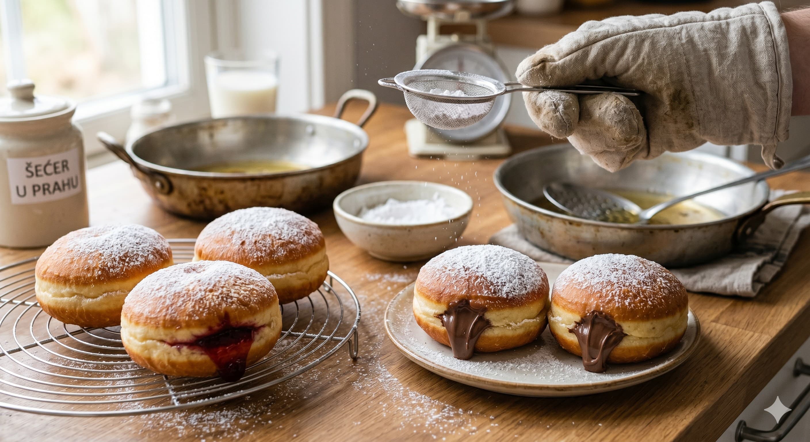 Savršene domaće krofne – mekane, prozračne i punjene po želji (korak po korak)