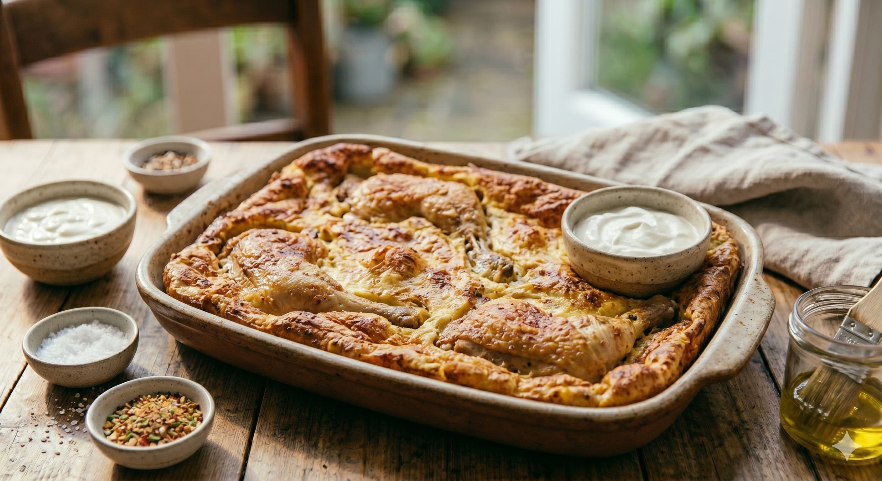 Kvrguša: Tradicionalni bosanski pileći kolač iz Bosanske Krajine