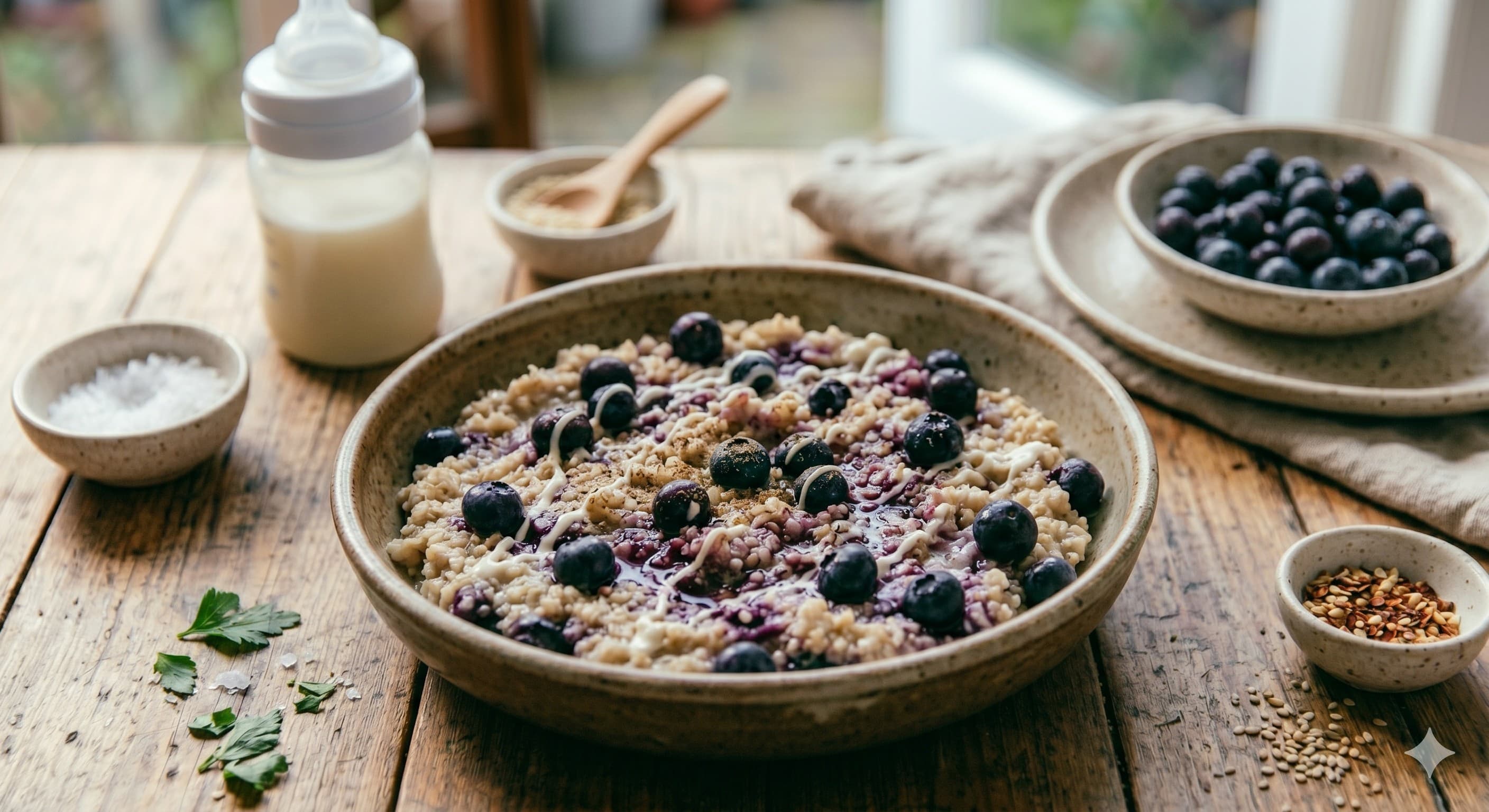 Zeleni doručak: Kinoa sa borovnicama i kardamomom za bebe