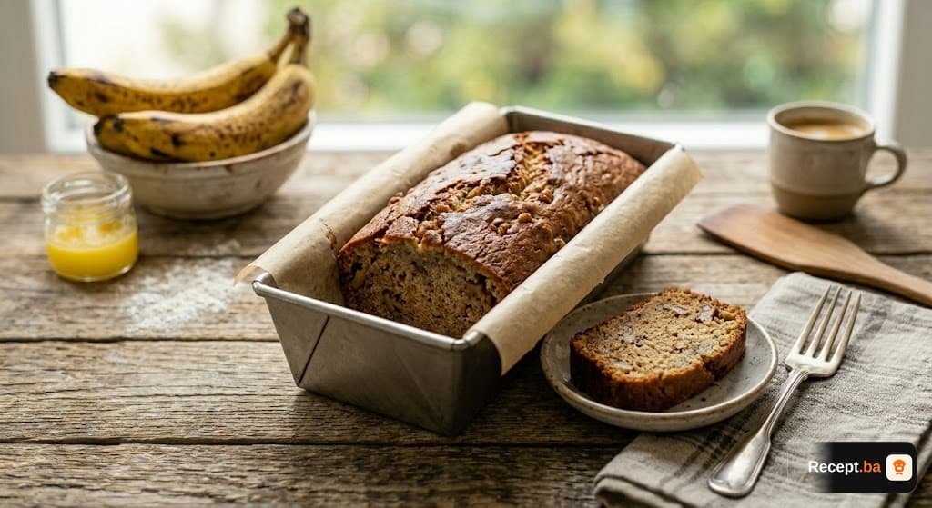 Najsočniji Banana Bread: Brzi kolač od banana koji uspijeva baš svaki put