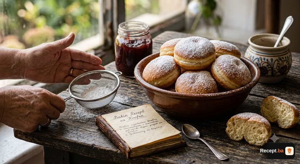 Starinske domaće krofne: Pravi bakin recept