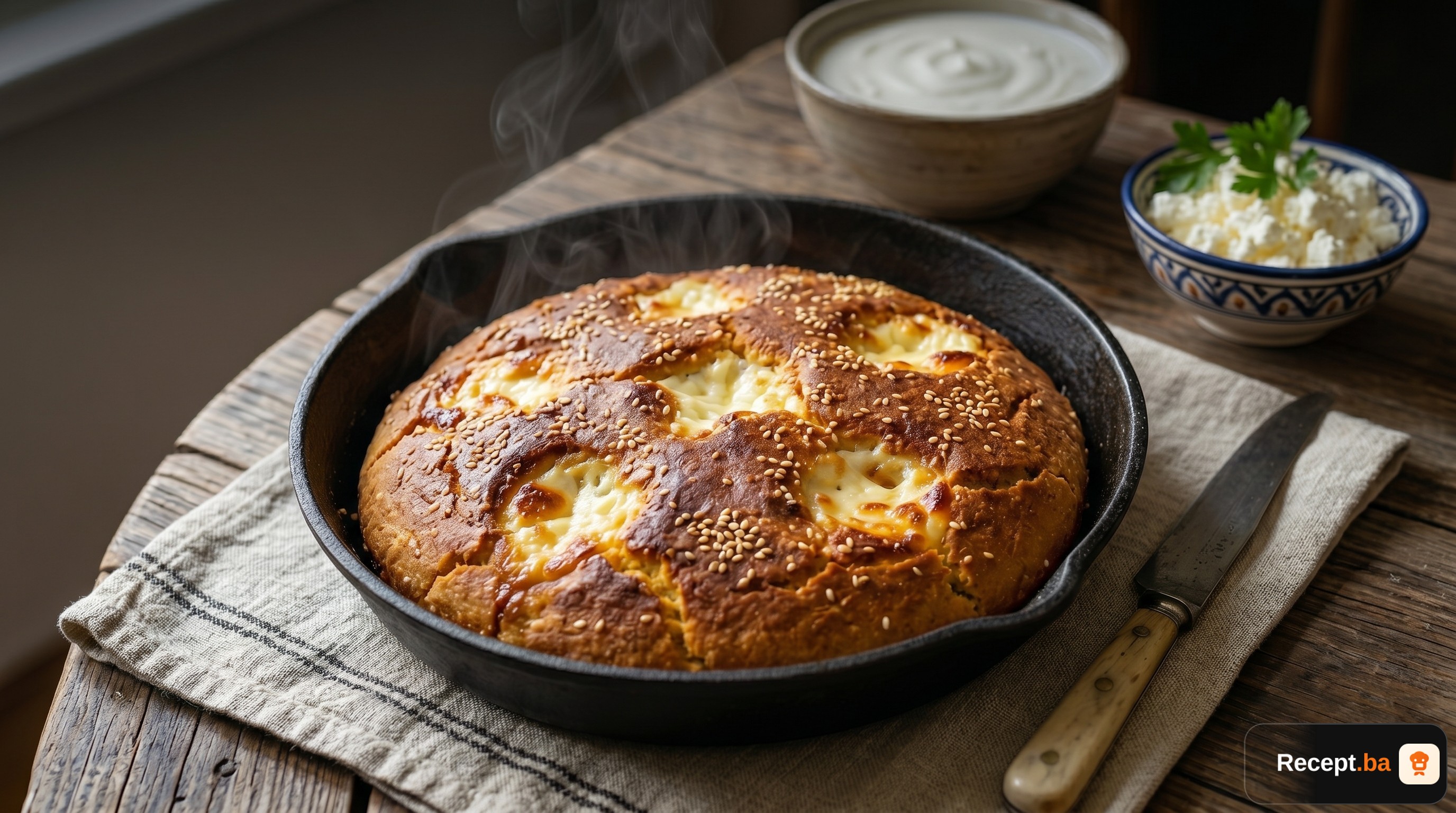 Proha Domaća proha sa sirom: Recept za mekani kukuruzni hljeb | Recept.ba