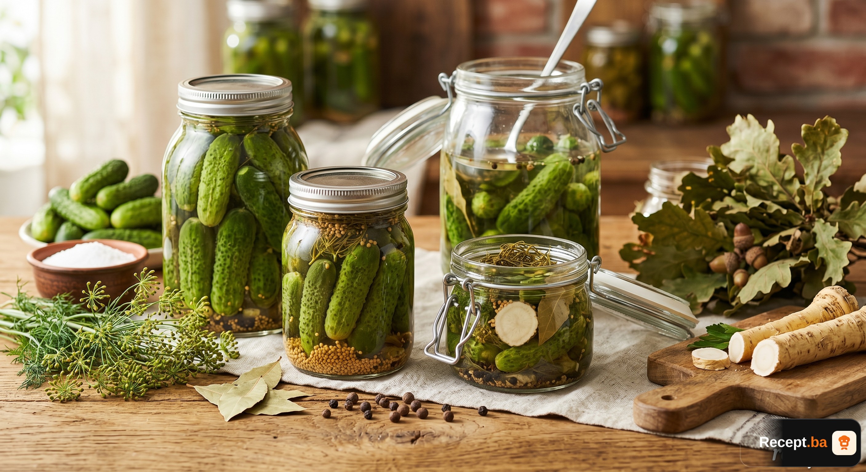 Tajna hrskavih domaćih kiselih krastavaca: Pravi recept | Recept.ba